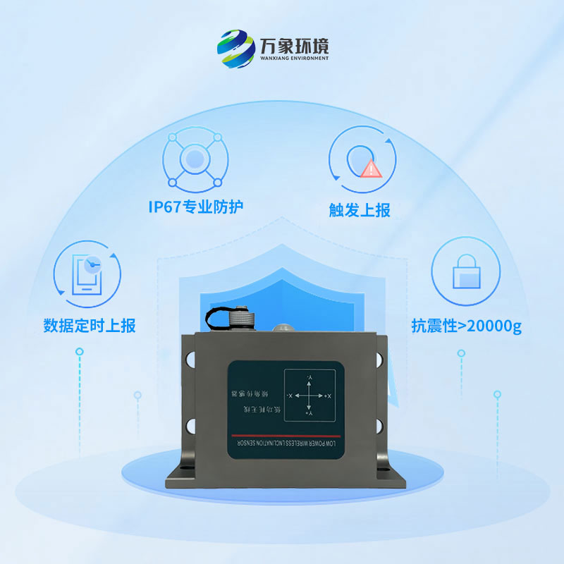 ??低功耗傾角傳感器可用于地鐵隧道、地災邊坡監測