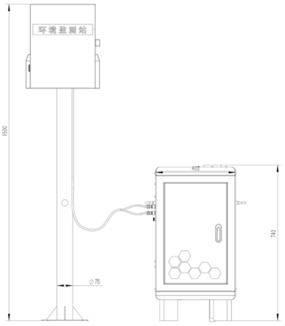 卡口堰水土流失監測設備